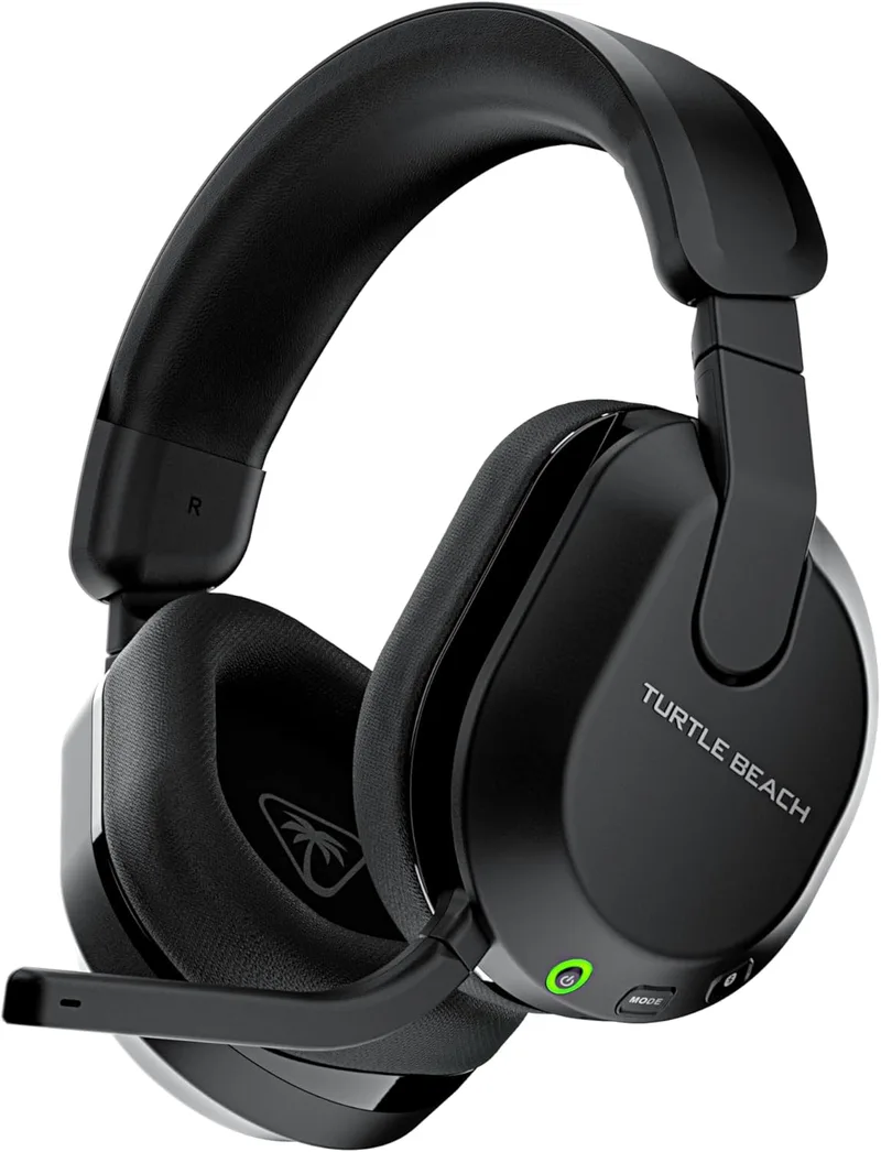Turtle Beach ▫️ Stealth 600 Black PC Wireless Gaming Headset com bateria de 80 horas, altifalantes de 50 mm e Bluetooth para PC, PS5, PS4 e telemóvel