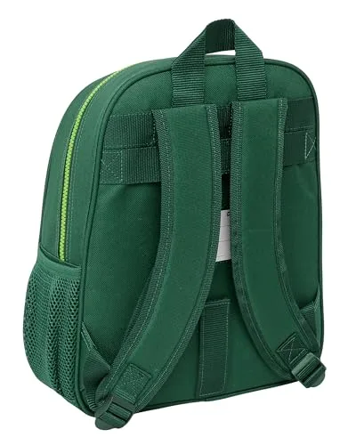 Safta ▫️ Mochila infantil do Real Betis Balompié, adaptável ao carrinho 2