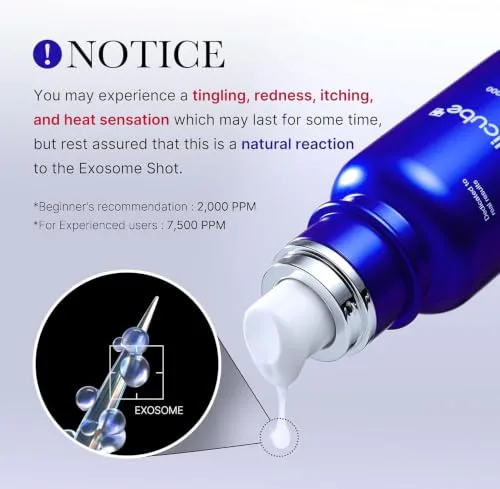 medicube ▫️ Exosome Shot Zero 7.500 PPM Soro Facial com Espículas 3