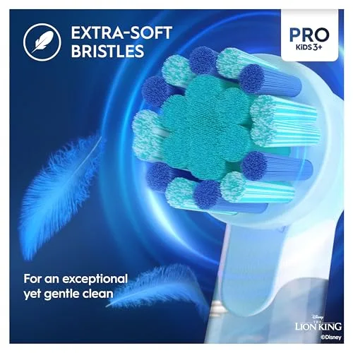 Oral-B ▫️ Kids - Cabeças de escova de substituição originais para crianças a partir dos 3 anos, embalagem de 8 3