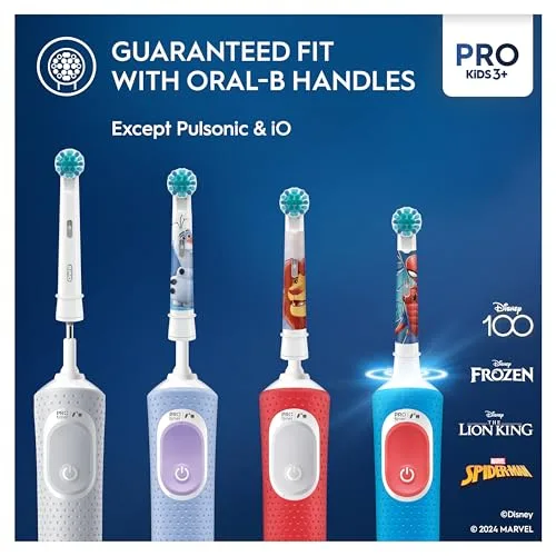 Oral-B ▫️ Kids - Cabeças de escova de substituição originais para crianças a partir dos 3 anos, embalagem de 8 5