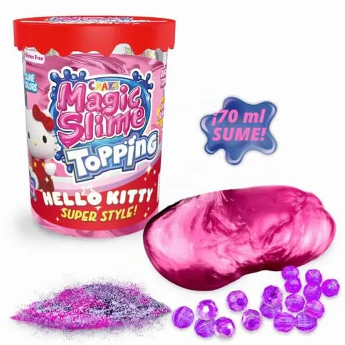 CRAZE ▫️ Magic Slime - Cobertura Hello Kitty B3 Magic Kitty 4