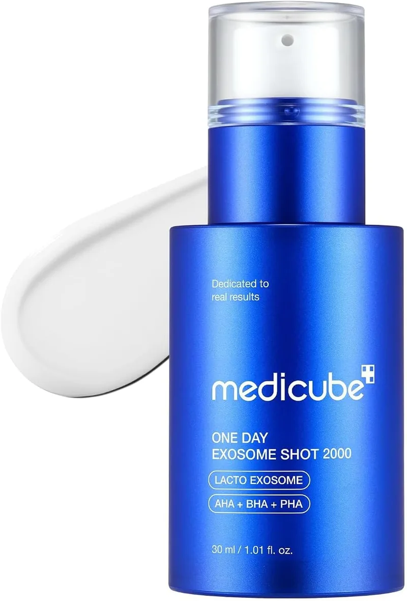 medicube ▫️ Exosome Shot Zero 2 000 PPM Soro Facial com Espículas