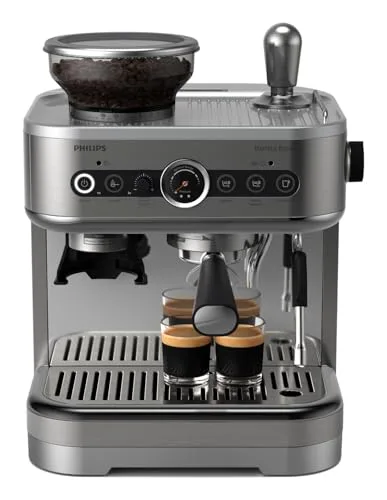 PHILIPS ▫️ Máquina de café expresso semiautomática Barista Brew, 250 g, aço inoxidável 2