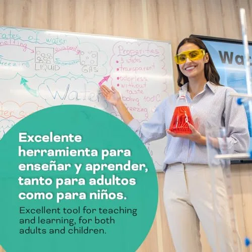 OFITURIA ▫️ Quadro Magnético Branco, Quadro com Moldura de Alumínio, Superfície Lisa e Fácil de Apagar, Quadro para Tomar Notas, Desenhar, Ensinar ou Organizar, Ferramenta para o Escritório e a Escola - (120x90) 5