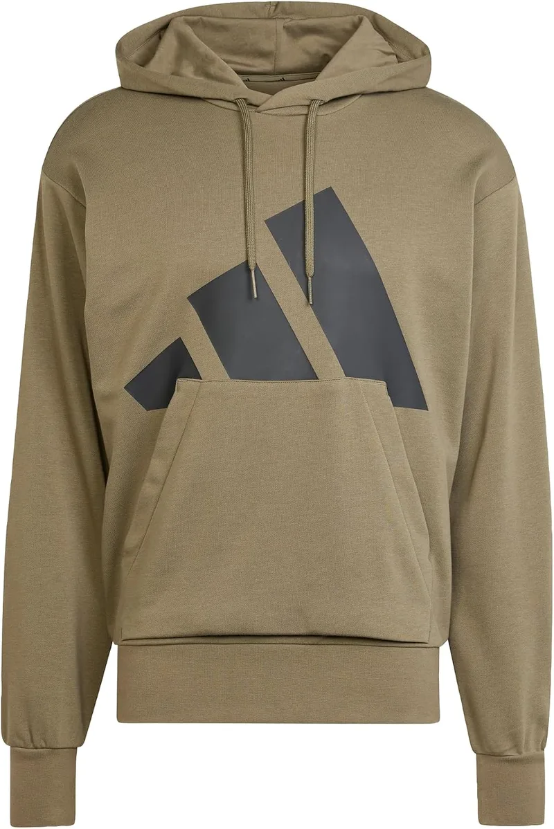 adidas ▫️ Camisola com capuz Essentials Big Logo French Terry para homem