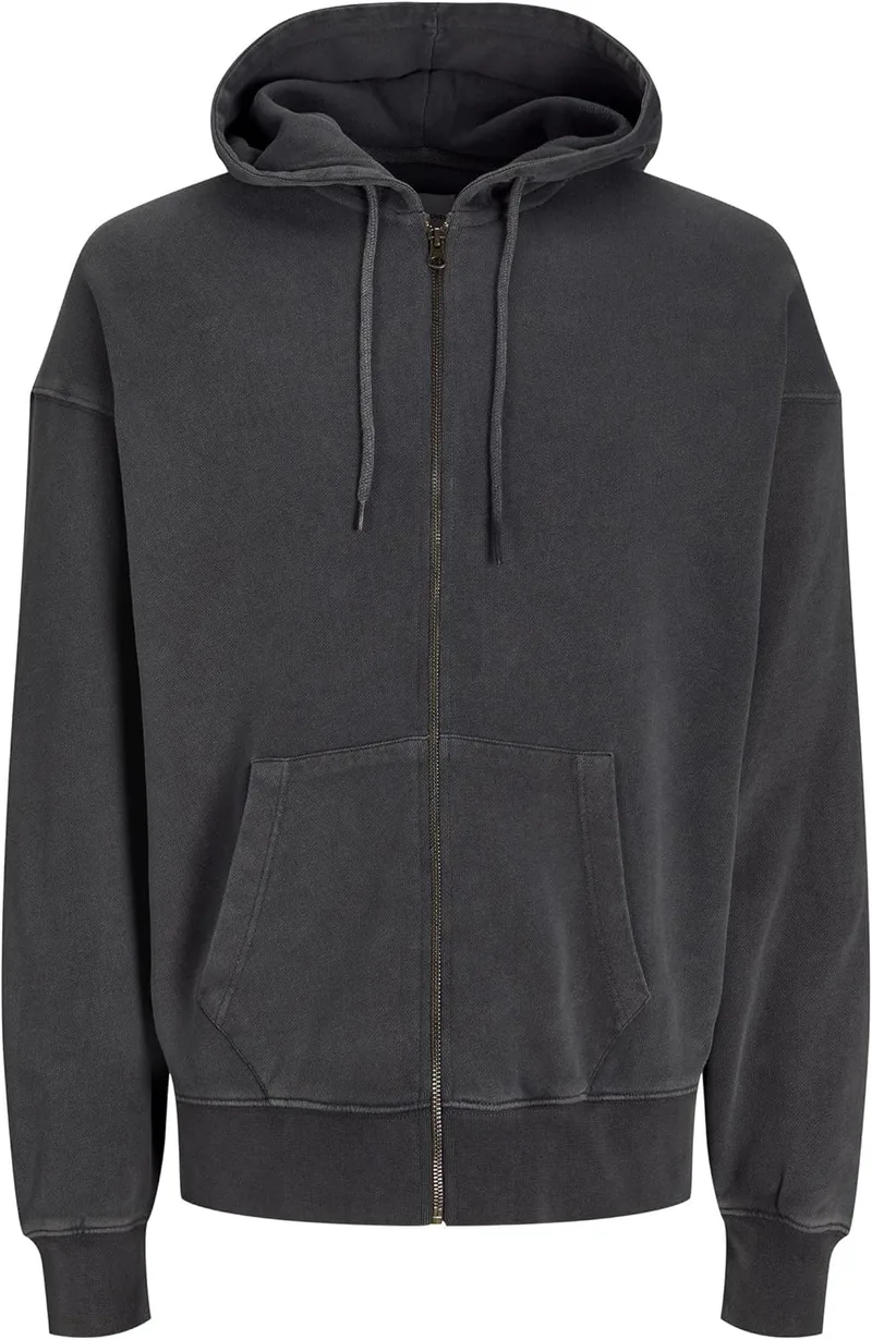 JACK & JONES ▫️ Jjecharge Faded Sweat Zip Hood Noos Sweatshirt para homem