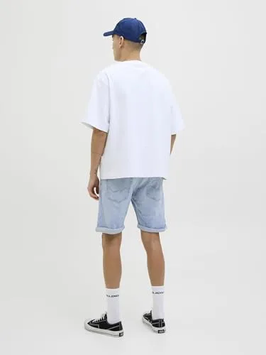 JACK & JONES ▫️ Calções de ganga de corte regular 3