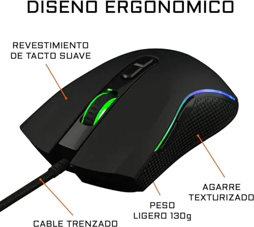 The G-Lab ▫️ G-Lab Combo Yttrium - Conjunto de teclado e rato para jogos, combo 3 em 1 com teclado para jogos QWERTY, 105 teclas, rato para jogos de 2600 dpi, tapete para rato para jogos - PC/PS4/PS5 (nova versão) 5
