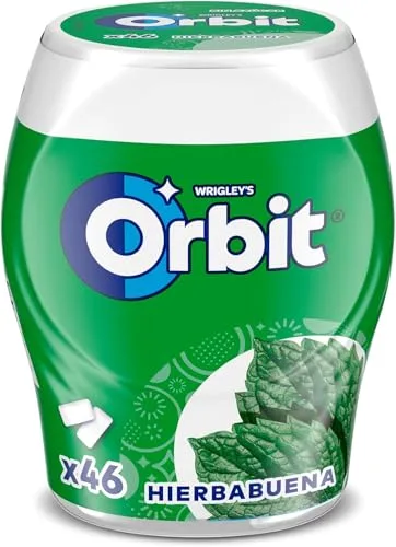Orbit ▫️ Pastilhas de mascar com sabor a hortelã e frescura intensa – 6 embalagens de 46 unidades 2