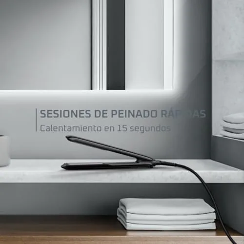 Rowenta ▫️ Optiliss + Alisador de cabelo, alisa e ondula, ecrã LED SF3320 6