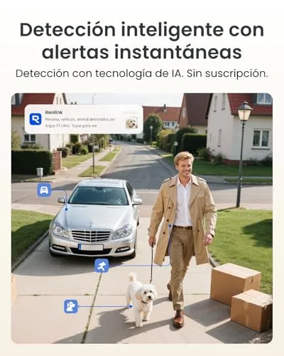 Reolink ▫️ Kit de Câmara de Vigilância Wi-Fi para Exterior com Energia Solar 4K, 360°, com Rastreamento Automático 6