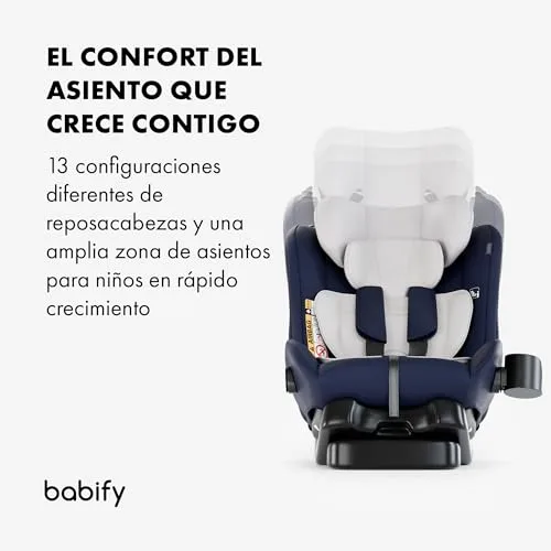 Babify ▫️ Cadeira de Carro para Bebés, Cadeira de Carro dos grupos 0, 1, 2 e 3 para crianças de 40 a 150 cm, Cadeira de Carro de Viagem Ajustável 3 em 1, Cadeira de Carro Portátil, Confortável e Resistente para Bebés e Crianças 4