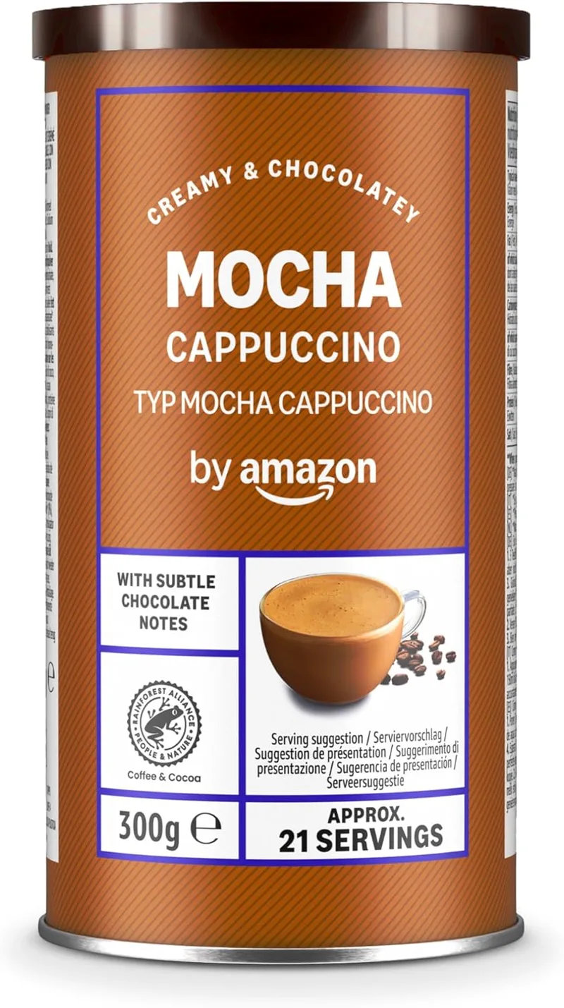 by Amazon ▫️ por Amazon Cappuccino Instant Chocolate, 300g