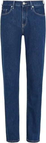Tommy Hilfiger ▫️ Calças de ganga para mulher, modelo Classic Ace, corte reto 5