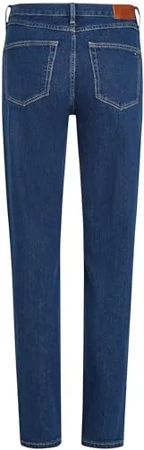 Tommy Hilfiger ▫️ Calças de ganga para mulher, modelo Classic Ace, corte reto 6