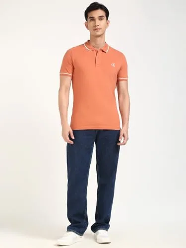 Calvin Klein ▫️ Polo de manga curta Jeans para homem 3