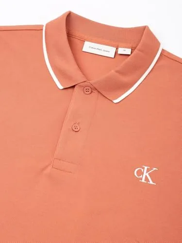 Calvin Klein ▫️ Polo de manga curta Jeans para homem 5