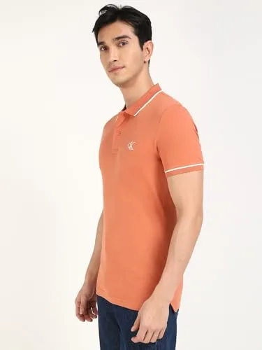 Calvin Klein ▫️ Polo de manga curta Jeans para homem 6