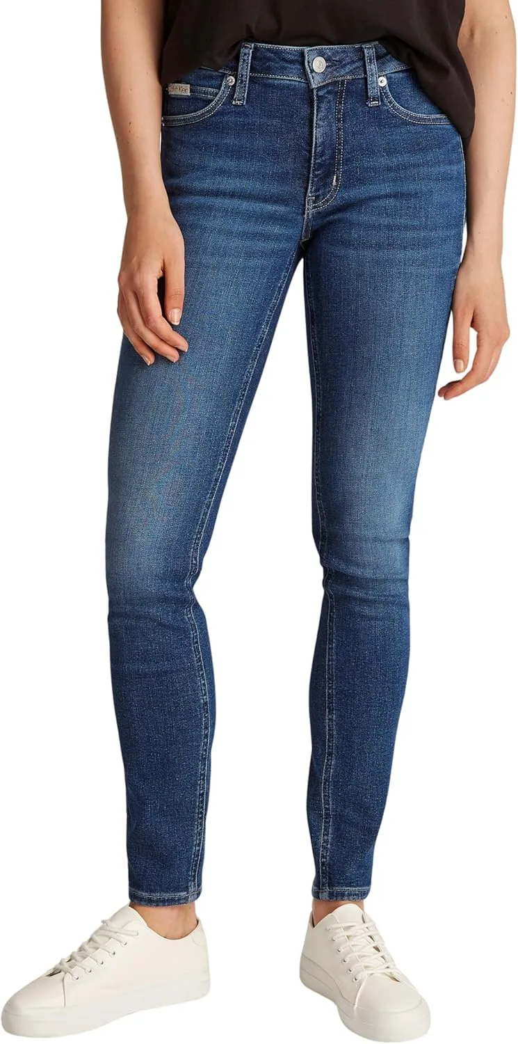 Calvin Klein ▫️ Women's Mid Rise Skinny Fit Jeans