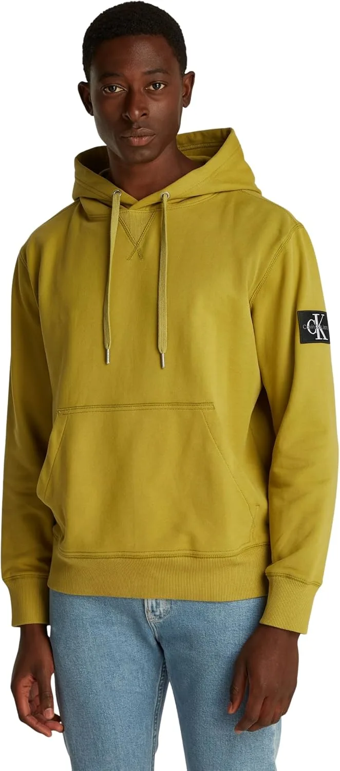 Calvin Klein ▫️ Hoodie com capuz Badge para homem