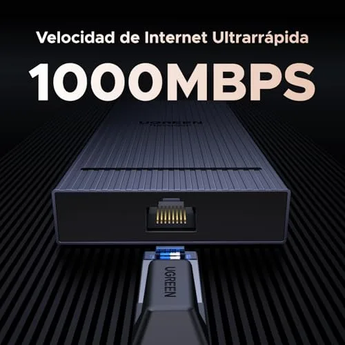 UGREEN ▫️ Revodok Pro 2102 Hub USB-C 10 em 1 – Estação de acoplamento com dois ecrãs 6