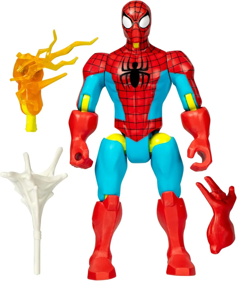 Marvel ▫️ MixMashers Homem-Aranha, Figura e acessórios para misturar e combinar