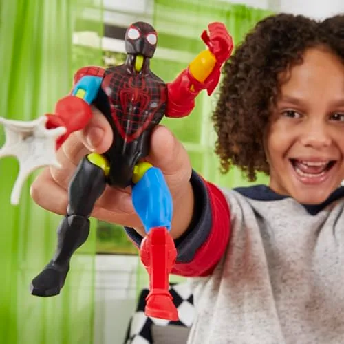 Marvel ▫️ MixMashers Miles Morales, Figura do Homem-Aranha Mix-and-Match e Acessórios 5