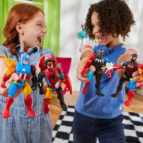 Marvel ▫️ MixMashers Miles Morales, Figura do Homem-Aranha Mix-and-Match e Acessórios 6
