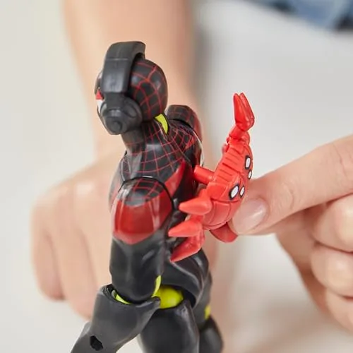 Marvel ▫️ MixMashers Miles Morales, Figura do Homem-Aranha Mix-and-Match e Acessórios 7
