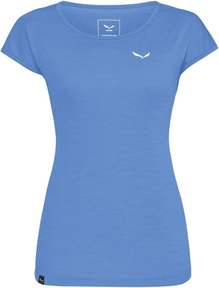 SALEWA ▫️ Camisola Puez Melange Dry W S/S tee Camisola para senhora