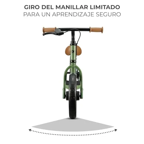 Kinderkraft ▫️ Space 2 – Bicicleta sem pedais, bicicleta para crianças de 2 anos, bicicleta de duas rodas, selim ajustável, com travão, leve, 3,6 kg, rodas com 28 cm de diâmetro, 35 kg 5