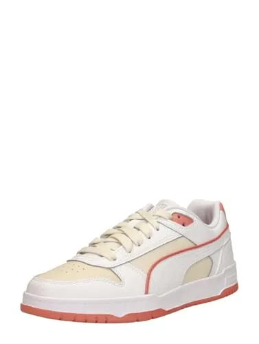 PUMA ▫️ Rbd Game Low, Ténis desportivos unissexo para adulto, Alpine Snow Branco Rosa Fruta, 37 EU 2