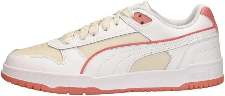 PUMA ▫️ Rbd Game Low, Ténis desportivos unissexo para adulto, Alpine Snow Branco Rosa Fruta, 37 EU