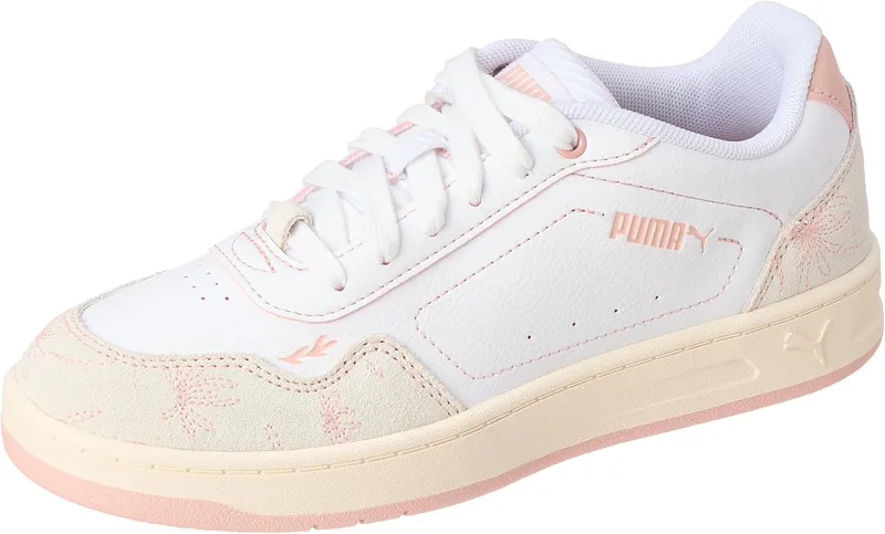 PUMA ▫️ Ténis Court Classy Crafted Flowers para mulher