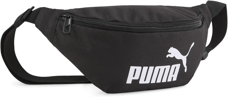 PUMA ▫️ Phase Waist Bag, Bolsas de cintura unissexo para crianças, Preto, Tamanho único - 091165