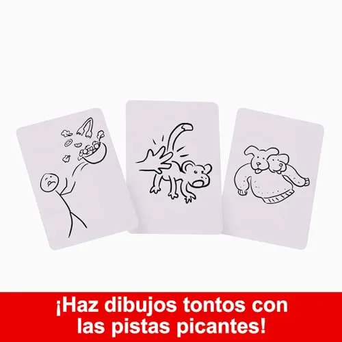 Mattel Games ▫️ Pictionary – Jogo para Adultos, maiores de 18 anos, 2 equipas 5