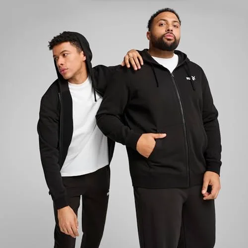 PUMA ▫️ ESS N.º 1 Logo Full-Zip Hoodie FL Casacos Desportivos para Homem 2