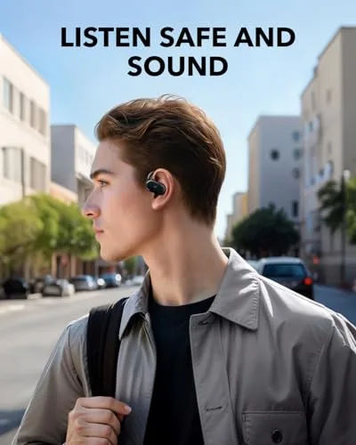 Soundcore ▫️ Auscultadores Anker V20i de ouvido aberto, com ganchos ajustáveis para as orelhas 4