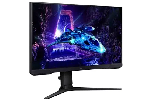 Samsung ▫️ LS24DG300EUXEN - Monitor de jogos Odyssey G3 de 24" Full HD (1920 x 1080, 16:9, 180 Hz, 1 ms, painel IPS, AMD FreeSync, modo Eye Saver, sem cintilação), preto, versão 2024 5