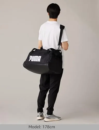 PUMA ▫️ Saco de desporto Challenger Medium, Sacos de desporto unissexo, Preto, Tamanho único - 091145 2