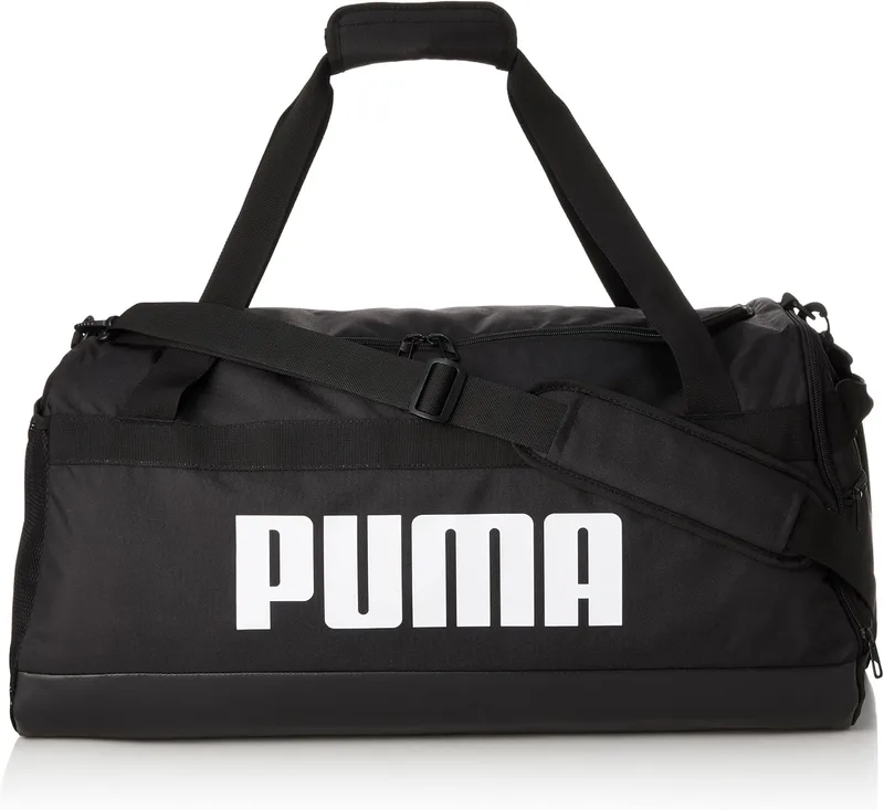 PUMA ▫️ Saco de desporto Challenger Medium, Sacos de desporto unissexo, Preto, Tamanho único - 091145
