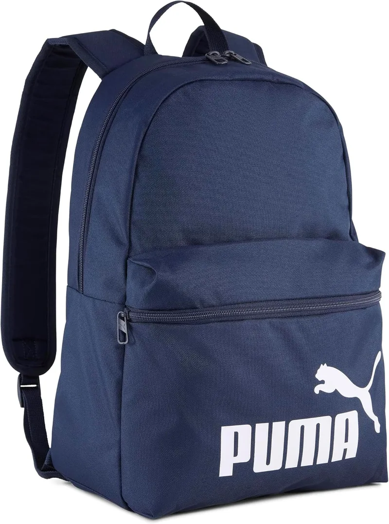 PUMA ▫️ Mochila PHASE, Mochilas clássicas unissexo, Azul-marinho, Tamanho único - 091164