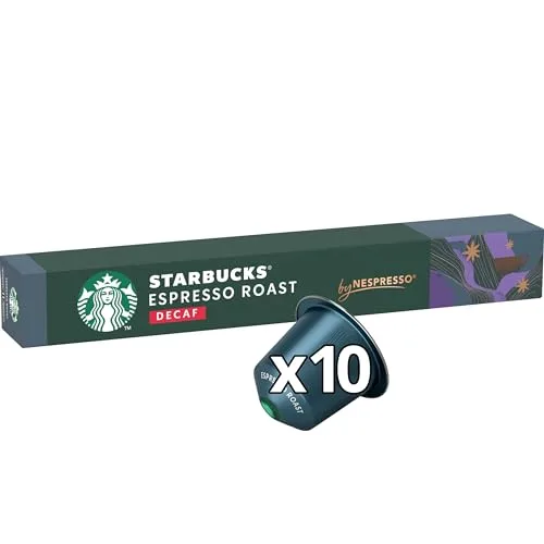 STARBUCKS ▫️ Espresso Roast Descafeinado da Nespresso, Cápsulas de Café de Torra Intensa 10 x 10 (100 Cápsulas) 2