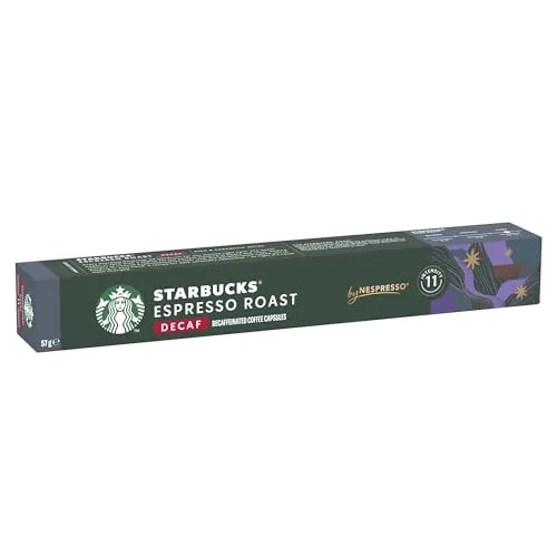STARBUCKS ▫️ Espresso Roast Descafeinado da Nespresso, Cápsulas de Café de Torra Intensa 10 x 10 (100 Cápsulas) 3