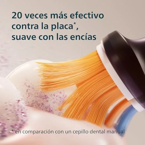 PHILIPS ▫️ Escova de dentes elétrica Sonicare DiamondClean Smart 9400, sónica com aplicação, sensor de pressão, 4 modos de escovagem e 3 níveis de intensidade, preta, modelo HX9918/89 4