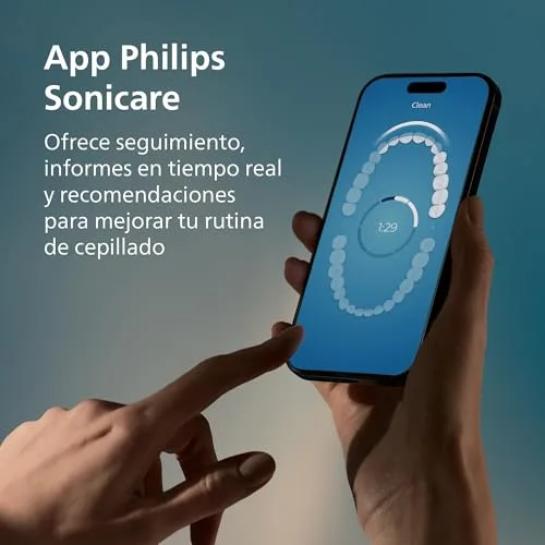PHILIPS ▫️ Escova de dentes elétrica Sonicare DiamondClean Smart 9400, sónica com aplicação, sensor de pressão, 4 modos de escovagem e 3 níveis de intensidade, preta, modelo HX9918/89 7
