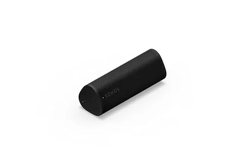 Sonos ▫️ Roam 2: Altifalante sem fios portátil e ultracompacto - À prova de água - 10 horas de autonomia - Preto 3
