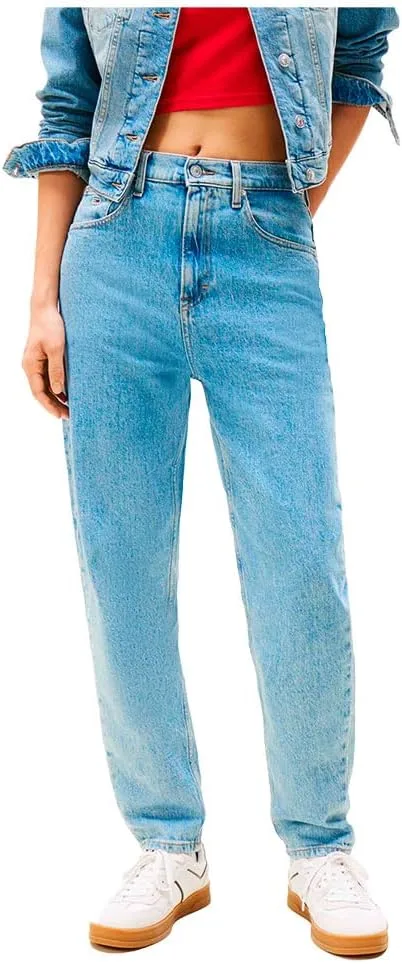 Tommy Jeans ▫️ Women's Mom Jeans High Rise Denim Trousers