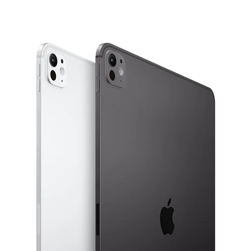 Apple ▫️ iPad Pro de 13 polegadas (M4): Ultra Retina XDR, 2 TB, câmara frontal de 12 Mpx na orientação horizontal e câmara traseira de 12 Mpx, Wi-Fi 6E, autonomia de um dia inteiro, vidro nanotexturizado - Preto Espacial 2